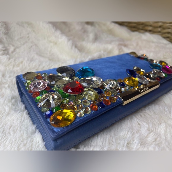 Gaofan blue clutch wallet - Picture 8 of 9